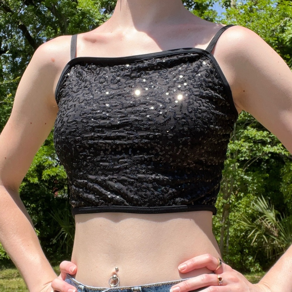 5/$20🛎️ Sequin Crop Top